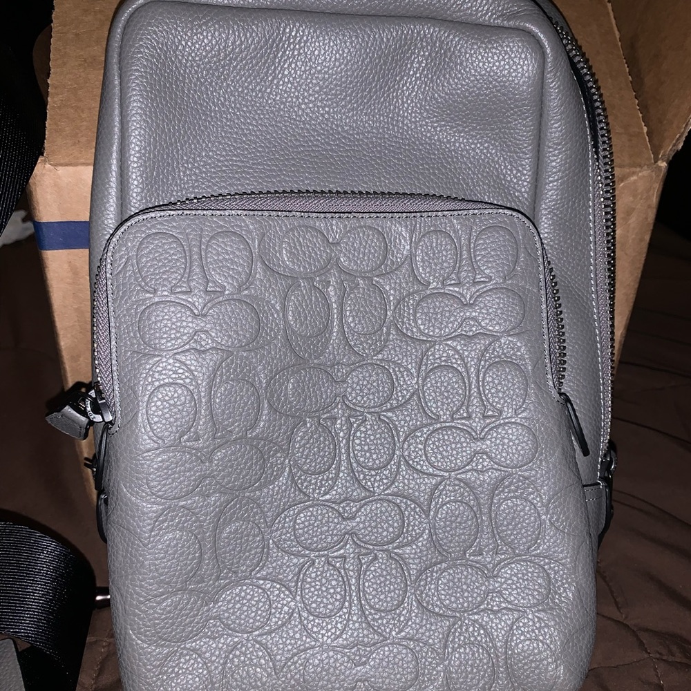 Coach Leather Sling Pack